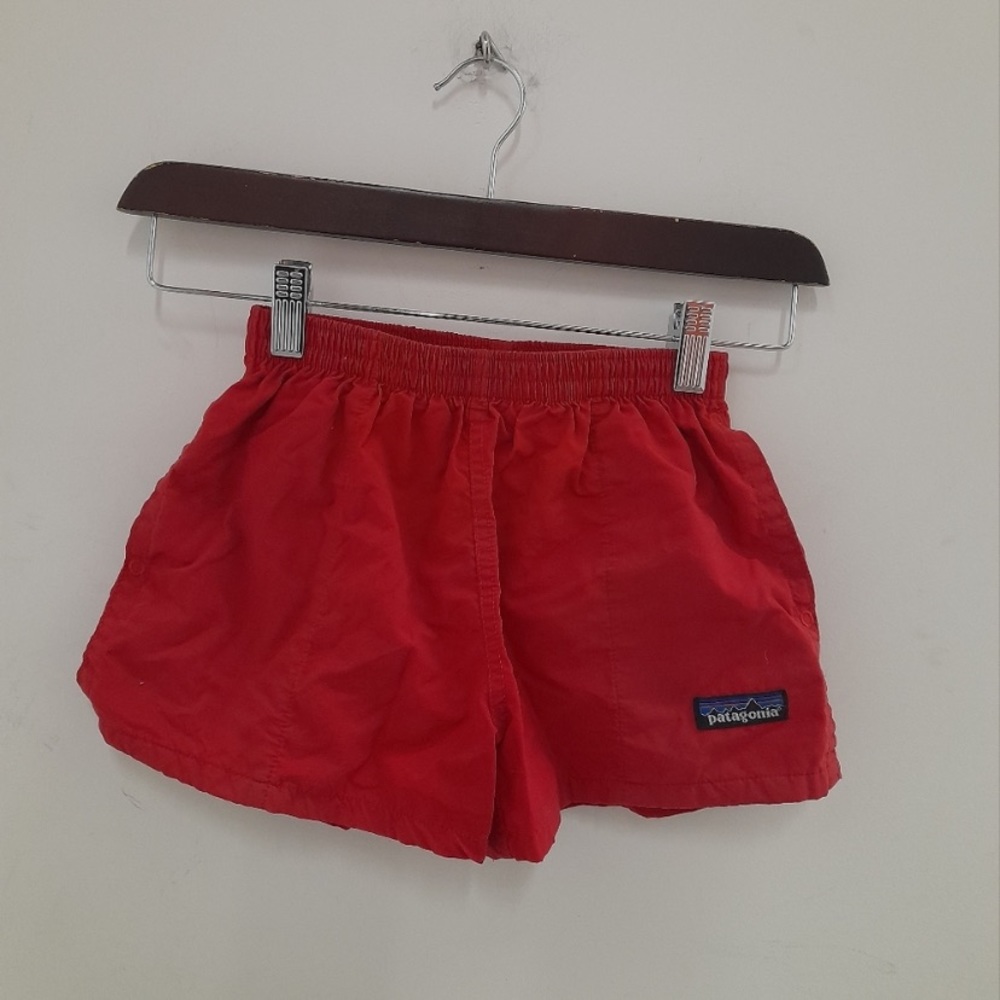 Patagonia Kids Red Shorts